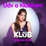 Szabó Zsófi Instagram - Végre megoszthatom Veletek, hogy a március 8-án induló TV2 KLUB nagykövete lettem 💜 @tv2official #tv2klub