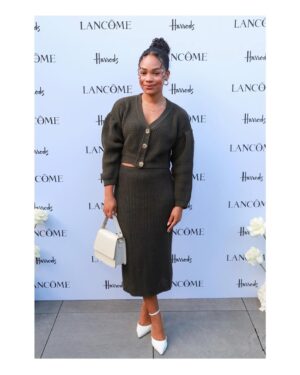 Tahirah Sharif Instagram - Very good times were had the other evening at the @lancomeofficial x @harrods cocktail party to celebrate their new flagship counter there
•
Thank you to @culturalinfluence for inviting me, @elizabutterworth for making my evening even better, and @michaelatphotos for capturing these cute moments 💞