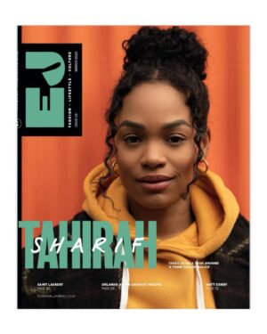Tahirah Sharif Instagram - EEEEEK MY FIRST COVER!! 🌟
•
It was such a pleasure to be asked by @essentialjournal to be on their March cover issue.
•
It was even more special to be able to shoot this in my hometown of Brixton where all those dreams of being exactly where I am now, started.
•
Thank you to:
•
@status_pr for making it possible
•
@itsbethb for the lovely photos & chat
•
@ronke.olaibi for face & hair
•
@levis for clothing me
•
•
#atowncalledmalice