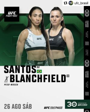 Taila Santos Instagram - LET’S GOO 🚀🇸🇬
——————-
#Repost @ufc_brasil with @use.repost
・・・
🚨 Luta confirmada:

🇧🇷 @TailaSantos.UFC x 🇺🇸 @Blanchfield_MMA

[ Assine o @UFCFightPassBR e não perca nenhum evento - Link na bio ]