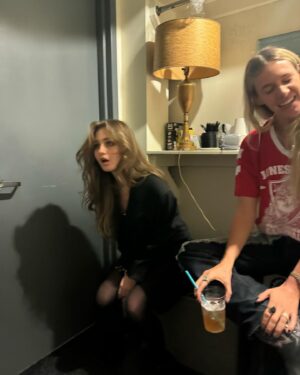Talia Ryder Instagram - Everything will happen! Thank you nyc for coming out to see the sweet east and for coming to our first CONCERT 😈 Evening mirror written by Paul Grimstad and performed by me is out on Spotify and stuff 🙊🙊💯✨ ty to spw for putting this awesome night together 💓💓💓💓