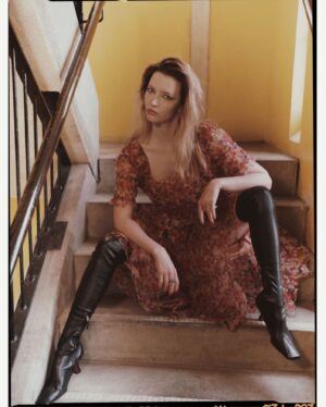 Talulah Riley Instagram - Repost from @premierpersonalpr
•
Talulah Riley x @vingtseptmagazine 

Photography @silipman 
Fashion @harrietnicolsonstylist 
Makeup @lanslondon 
Hair @naradkutowaroo 
Fashion Intern @joanabrito1 
.
.
.
.
.
#talulahriley #vingtseptmagazine #pistolfx #disneyplus #thequickening