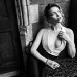 Talulah Riley Instagram - @pistol actor Talulah Riley @talulahrm who please iconic @viviennewestwood for @1883magazine with @olgatimofejeva @alexisdayhmu @bentalbott @premierpersonalpr #dannyboyle #sexpistols #disney #viviennewestwood #photography #leemalone #fashion #editorial #style #blackandwhite #talulahriley #actor #women #classic #hollywood #cartier
