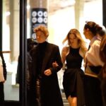 Talulah Riley Instagram - 🇫🇷 From Canterbury to Paris! 🇫🇷 Had a wonderful evening accompanying Thomas to the @celine show last night. What an incredible event: I didn’t realise what theatre runway shows are! My first time watching one. Really enjoyed it. Thank you @celine for the loan of such a lovely dress. And thank you @cyrillaine for the hair & make-up. Repost from @sametgorgozfilms • @talulahrm & @samohtsangster in @celine #parisfashionweek ! . #celine #pfw #talulahriley #thomassangster