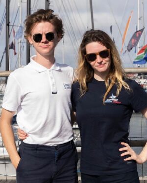 Talulah Riley Instagram - 🏴‍☠️ Hanging (literally) at the top of the mast of a 52’ yacht... @cowes_week was awesome fun 🏴‍☠️ 

🌊 We came last in our race. By 40 minutes. The spinnaker sheet got tangled around our engine. We tore our jig-sail. The cutlery drawer below deck came out and sent knives and forks whizzing everywhere. And we bumped into a huge yacht when mooring… but everyone kept their full compliment of fingers, and no one got hit on the head by the boom. 🌊 

💙 A BIG thank-you to @mustoclothing for kitting us out with proper sailing gear. I have loved you forever (used to wear your jackets out riding as a little girl). And thank you @chathamfootwear — not worn boat shoes before and now never want to take them off. They’re as comfortable as slippers!! 💙

🍹It was exciting when the  @mountgayrum boat came and delivered drinks (even kindly providing ginger beer for us non-drinkers. Or maybe I stole the mixer..?). Thomas was so rum-happy he held his cup right in front of my face for the photo…🍹

🦞 Oh, and I got so very sunburnt that my lips actually swelled up. I didn’t know that could happen. 🦞

✨We had the calmest, nicest skipper imaginable. Thank you very much @germaine_sail ✨

And top, top, talented team mates: @victorilou @charlottehawkins1 @chrisrobshawrugby @camillakerslake 

📸 Thank you @maxcisottiphotographer for your excellent company and action shots 📸 

And thank you @zafrushdie and @greenroomvip for the whole experience xx