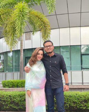 Tama Mirza Instagram - With my little brother my world 🤍
