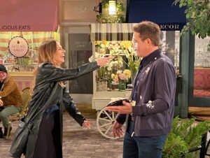 Tamara Braun Instagram - #rava at their finest. Well, #ava. Well, Tamara? I sure did have fun smashing that cake in the face. @ggering was SUCH a GOOD sport about the whole thing. Well, come on, he got to eat cake!! 😂 seriously one of the most fun moments on @nbcdays . Happy Thursday people. Hope you get to eat cake (preferably #vegan). #tbt #cake #love #laugh #fun #throwback