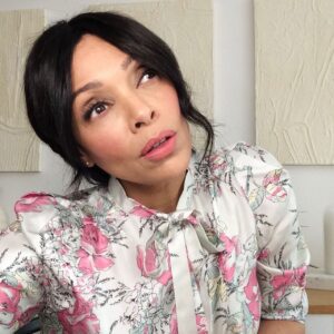 Tamara Taylor Instagram - Zoom press in three steps:

1. HYDRATE — because answering the “tough” questions can be flop-sweat inducing.
2. MUSE — because you STILL haven’t figured out where the 🤬 to look. 
3. SMILE — because the first two steps are in the rear view. Annnd here we go!!

Two more days until #L&O:OC!! 💥  #OrganizedCrime #April1 @nbclawandorder @nbc