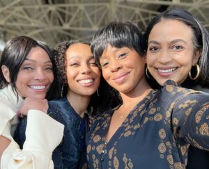 Tamara Taylor Instagram - Basking in all the laughter, warmth, kindness and talent of these Lovelies!! Happy International Women’s Day from the ladies of Law & Order: Organized Crime!! More of this please!!! 🤎