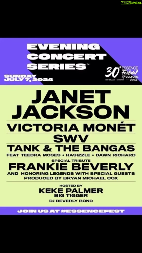 Tamara 'Taj' Johnson-George Instagram - Repost: So proud to be sharing the same stage with music icon @janetjackson . Along with : @victoriamonet , @tankandthebangas @dawnrichard and more. @essencefest as we know it to be is gonna be one to remember . Looking forward to a great time ! Get your @cuteecolorz lip therapy for the occasion💄 #swv #janetjackson #cutee #cuteecolorz #leleelyons #essence #neworleans #queensofr&b