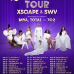 Tamara ‘Taj’ Johnson-George Instagram – ✨ IT’S TOUR TIME! ✨ So excited to go out with our sisters XSCAPE for THE QUEENS OF R&B TOUR and fellow 👑 Mýa, Total, and 702! Tickets go on sale Friday, March 29 at 10 am local. See you all soon. 😘

#xscape #swv #mya #total #702 #queensofrnb #fyp