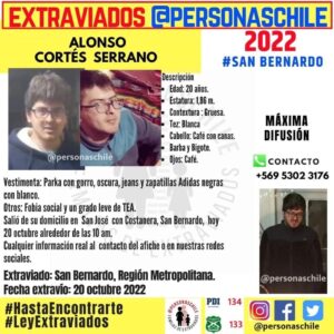 Tamara Acosta Instagram - Por favor difundir, es el hijo de una amiga. 🙏🙏🙏🙏🙏🙏