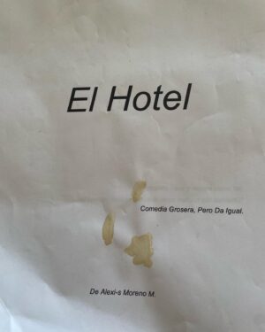 Tamara Acosta Instagram - Texto sin manchas de café, no es texto.
El Hotel del 12 Al 22 del 10.
Jueves a Sábado 20:30 hrs
Domingo 19:30.
Sábado 21 del 10 , sin función.
@matucana100 @teatrolamaria @alexandravonhummel @alexismo @rodrigosotoactor  @analauraracz