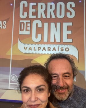 Tamara Acosta Instagram - Gracias amigo del alma por invitarme a la inauguración de @cerrosdecine, gran festival que lleva el cine a los territorios de Valparaíso.