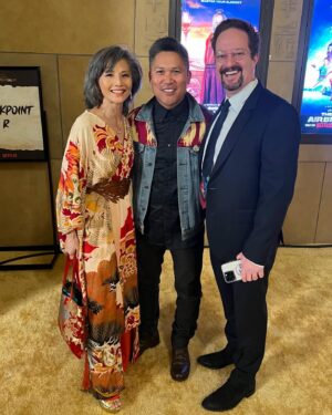 Tamlyn Tomita Instagram - I don’t take many pictures. 
🙏🏼to soooo many people who take them and pass them along to me, so I can try to share the experience with others. 
Last night’s world premiere of “Avatar: The Last Airbender” - Supremely honored, proud and humbled to be in this company of amazing creatives as it’s comet will light the world on 2/22! 
1. Us arriving (and my love saying, “You’re shaking! Are you nervous?” “Of course, I always am!”💞)
2. The utter shock in finally meeting our Avatar Kyoshi @ypchapman and how beautiful she is! 🙇🏻‍♀️
3. The tears in my eyes in finally seeing this woman that the world will soon fall in love with - the stunningly talented woman who I get to say proudly is a ‘daughter’, @mariaxzhang - Warning: Be prepared, world for ‘Suki’!🪭🪭🪭
4. Seeing the brilliant @csleeofficial and meeting his ‘granddaughter’ of another universe, the lovely @thealiciahannah 🥋
5. My NOISY yell of joy in finally bringing together Maria, the stupendous @jiyoung_ie (Ahem. Expats!!!!!!🙌🏼) and the amazing @_thomas_winter - YOU all ‘Fight On’ ❤️💛while I do the 8-clap! 💙💛
6. With my love Daniel, Thomas, JiYoung, Maria, @justin_chien (watch Brothers Sun if you haven’t already) and @erinnnli (Fly girl, fly!)
7. With one who has lived in your hearts as Rufiooooo/Zuko @dantebasco 🔥(and Congratulations to you and your ❤️!)
8. Am so ‘Joy’ful and ‘Luck’y to be in the love with one of my ‘sisters’ @laurentom9000 🙏🏼 (Shout out to @mingna_wen and @chao_time 😘😘)
9. Obligatory single. 
10. The grandest group shot that was sooo grand! Congratulations to Albert Kim and his AMAZEBALLS team! 
Special ❤️ and🙏🏼 to @cinemaguy!
Hiiii to Teddy and Larry of @netflix for your kind words! Hii @kitboylan and @teresapalooza and @ian.mergeeast 
🙏🏼to give my love to ‘daughter’ @arden_cho and ‘son’ @harryshumjr and @mattyangking and @davidsakurai and Heyllo @sie_james !!!🥬
🙏🏼🙏🏼🙏🏼@danieldaekim @angryappa @aleungcameyou - 
And to @gordoncormier_official @kiawentiio @ianousley @dallas_liu @lizz.yu - I am thankful that this world is in your hands and hearts!! 🪨🌊🔥💨🪭🦬🙏🏼❤️