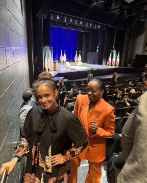 Tammy Townsend Instagram - Got a chance to hear @vp Kamala Harris speak on climate change yesterday. Thank you @ekg1 for the invite. ❤️