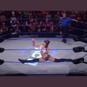 Tanea Brooks Instagram - In case you forgot, to have a splitastic Monday 😉 Bottom Rope #Splits #Rebel #Wrestling