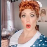 Tanea Brooks Instagram - Last years costume #halloween #lucilleball #ilovelucy