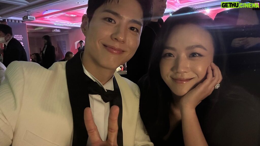 Tang Wei Instagram - Wonderland ‘s Tae Ju and 白李 @ Baeksang