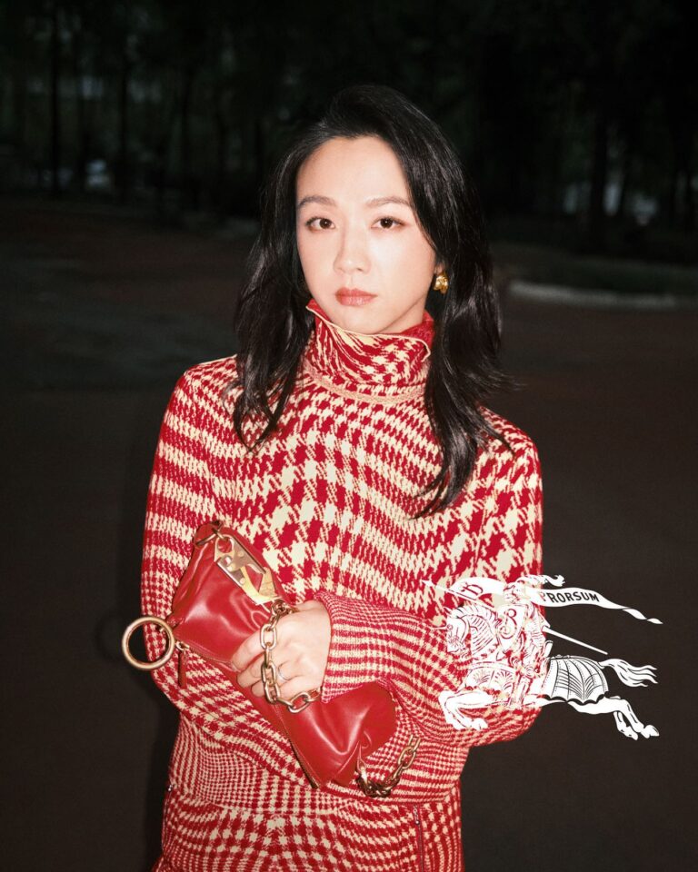 Tang Wei Instagram - Tang Wei for #Burberry