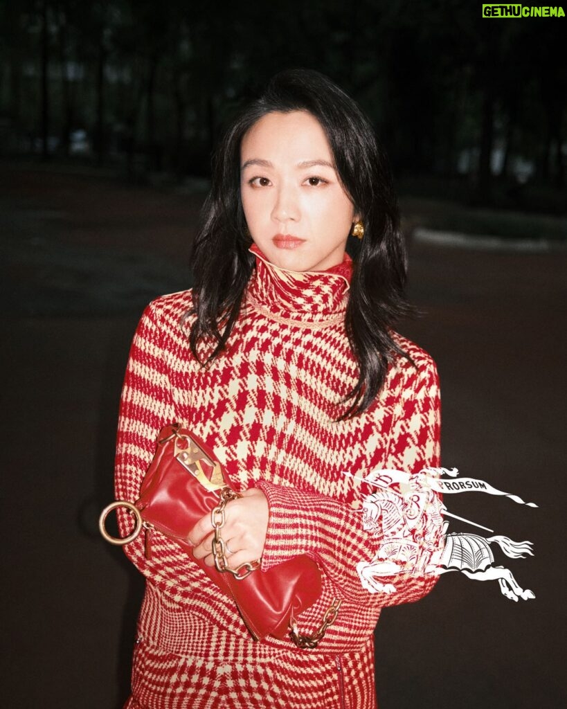 Tang Wei Instagram - Tang Wei for #Burberry