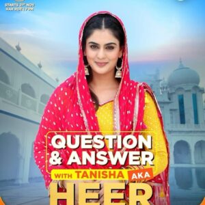 Tanisha Mehta Instagram - Wanna know what Heer loves ? Watch our new Q&A with our favourite Heer aka Tanisha Mehta! Dekhiye ek nayi kahaani #IkkKudiPunjabDi, 21st November se, har roz, shaam 7 baje, sirf #ZeeTV par.

#ZeeTV 

@tanishaamehta_