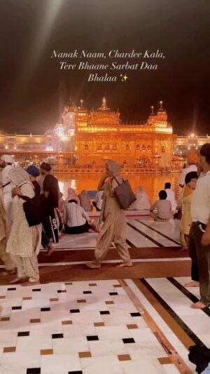 Tanisha Mehta Instagram - Amritsar has my heart ♥️ 🧿 

#instagood #instagram #instalove #instalike #amritsar #punjab #waheguru #waheguruji🙏 #nanak #goldentemple #goldentempleamritsar #temple #punjabi #amritsar #amritsarikulcha #love #blessing