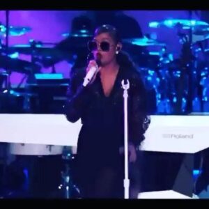 Tanisha Scott Instagram - Prince Tribute 💜 @hermusicofficial @mistyonpointe @sheilaedrummer @flytetymejam
