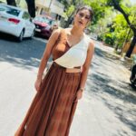 Tanisha Kuppanda Instagram - Love deeply, live simply 🫠 Outfit : @tieknot_fashions MUA : @tanishakuppanda