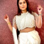 Tanisha Kuppanda Instagram - She believed she could, so she did 🔥 Outfit : @classy_renthouse MUA : @tanishakuppanda Jewellery: @kuppandasjewellery Nails : @cosmiclashesandnails