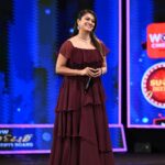 Tanisha Kuppanda Instagram - Style is something each of us already has, all we need to do is find it❤️ Outfit : @tieknot_fashions Function : @wowcinemaschannel