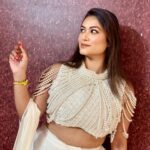 Tanisha Kuppanda Instagram - She believed she could, so she did 🔥 Outfit : @classy_renthouse MUA : @tanishakuppanda Jewellery: @kuppandasjewellery Nails : @cosmiclashesandnails