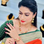 Tanisha Kuppanda Instagram - “I think there is beauty in everything. What ‘normal’ people perceive as ugly, I can usually see something of beauty in it.” Saree : @swathihv_official Jewellery : @kuppandasjewellery PC : @rashmi #tani #tanisha #tanishakuppanda #tanishakuppandaactress #benki #benkitanisha🔥💥 #benkitanishakuppanda #ladyboss #biggbosstanisha #hennuhuli #tanishaarmy #thanks #beauty #actress #kannadaactress #kannadafilmindustry #kuppandasjewelry #kuppandaproductionhouse #kuppandas #werock #love #everywhere #live #forever