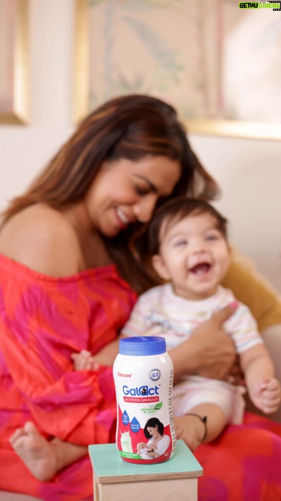 Tanvi Thakkar Instagram - Embrace the beauty of motherhood with Galact Lactation Granules. Powered by Shatavari and 6 other herbs, it naturally boosts breast milk production. Celebrate the special bond of breastfeeding. Say no to bottled milk and cherish the magic of mother’s milk. #GalactGoodness @namitathapar #emcure #galact #breastfeedingjourney #mothersmilk #babycare #lactation #namitathapar #ad