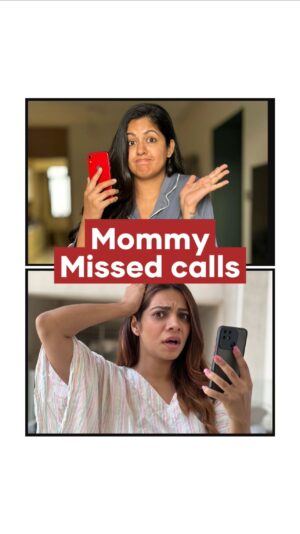 Tanvi Thakkar Instagram - Mommy Missed Calls 🤭🤦🏻‍♀️👼🏻 
Do u relate ? 

#mommy #mommylife #newmom #momlife #missedcalls #ishitadutta #tanvithakker