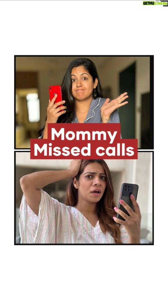 Tanvi Thakkar Instagram - Mommy Missed Calls 🤭🤦🏻‍♀️👼🏻 Do u relate ? #mommy #mommylife #newmom #momlife #missedcalls #ishitadutta #tanvithakker