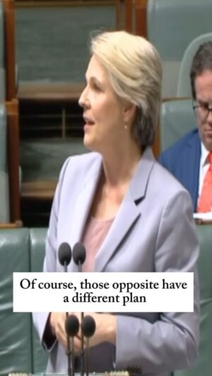 Tanya Plibersek Instagram - Under Peter Dutton it’s a fast track for nuclear, and the slow lane for renewables. 

Our government is getting on with the job of making Australia a renewable energy superpower, ticking off enough projects to power over 3 million Australian homes.