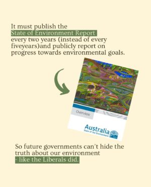 Tanya Plibersek Instagram - We’ve announced Australia’s first national Environment Protection Agency. What does that mean? 

Stronger protections, better enforcement, and more transparency for our precious environment.