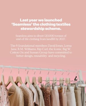 Tanya Plibersek Instagram - We want to cut fashion waste, and the industry needs to take the lead. And if they won’t I will step in.