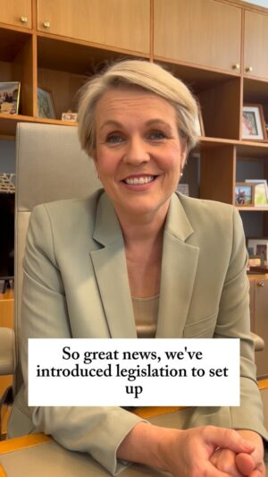 Tanya Plibersek Instagram - In case you missed it, we’ve introduced legislation to establish our first national environment protection agency.