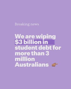 Tanya Plibersek Instagram - Great news today 👆