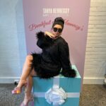 Tanya Hennessy Instagram - The best launch for BREAKFAST AT HENNESSYS today in Wooloomooloo! I can’t even begin to express my gratitude to my friends and family who showed up in FORCE! I’ll post more soon, I’m so tired!!! But she’s out from midnight tonight online only @pricelineau @modelspreferau (ALSO Priceline went hard on this launch and I can’t wait to show you more!) Dress is @modeandaffaire