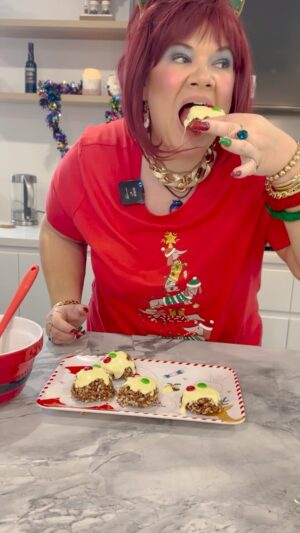Tanya Hennessy Instagram - Episode Two of Tracey’s Treats Christmas Special is here!!
