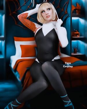 Tara-Nicole Azarian Instagram - 🎯 Now you can say you knew me...GWEN 🎯
●●●●
🎯💥 Leave a 🤣 in the comments if that pun made you groan! 😁TYSM to the awesome FAN who gifted me the cosplay! 🎯💥
●●●●
➡️ March is MARVELOUS on both of my membership platforms ⬅️ GO GO GO!!!
●●●●
What are some of my disabilities?
♿ #hEDS ♿ #POTS ♿ #MCAS
♿ #DDD ♿ #FIBRO ♿ #Hashimotos 
and lots more...I'm just cool like that 🤪🤣🙏
●●●●
Photo: The Photo Owl 📸
Character: Gwen 🌟
My FUN account: @taracosplay ❤
●●●●
#gwenstacy #spidergwen #invisibledisability #disabledartist #actuallyautistic 
 #wheelbodiesarebeautiful #empowerdisabledbodyimage #cutecosplay #disabledandsexy #disabledandhot #disabledandcute #spidermancosplay  #officialtaracosplay #marvelcosplayer 
#disabledmodel #disabledinfluencer #disabledcosplayer #ADHD