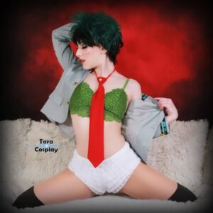 Tara-Nicole Azarian Instagram - 🌈 One For All! 🌈
🏳️‍🌈 Fem Deku 🏳️‍🌈
🏳️‍🌈 It's June and it's #PRIDEMONTH 🏳️‍🌈
●●●●
🏳️‍🌈 I am bisexual. Yes I am engaged 💍 to a man. As a Bisexual, I am attracted to both men & women.  Maxx is my soul mate. Choosing him as my life partner doesn't change who I am. 🏳️‍🌈
●●●●
➡️ THIS MONTH'S THEME on my
🏳️‍🌈 MEMBERSHIP PLATFORMS 🏳️‍🌈
➡️ is GENDERBEND JUNE 🏳️‍🌈
●●●●
➡️ On days I do not take pain medication I use a wheelchair for mobility. ♿️
➡️ Pledges to my membership sites help pay for my medical bills. Join if you want to help! ♿🙏♿
●●●●
Photo: @maxx_warner 📸 
Edit: The Photo Owl🦉 
Character: FEM DEKU 🌟
My FUN account: @taracosplay ❤
●●●●
●●●●
#deku #myheroacademia  #ehlersdanlossyndrome #pride #loveislove #disabledcosplayer #bokunoheroacademia #disabledandhot #dekucosplay #bokunoheroacademiacosplay
#myheroacademiacosplay #bnhacosplay #mha #mhacosplay  #officialtaracosplay  #ambulatorywheelchairuser #dysautonomia  #bisexual #disabledandcute #izukumidoriya