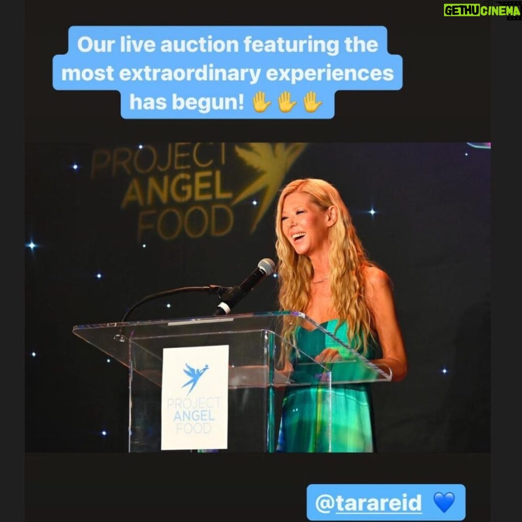 Tara Reid Instagram - Thank you @projectangelfood I’m so glad we had such a great success tonight for such an important charity. It was such a honor be a part of it 🥰💜💜💜💫