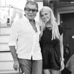 Tara Reid Instagram - To my beloved old friend thank you so much for your kindness, wisdom, friendship and fashion you will always be like a father to me miss you forever rest in paradise @roberto_cavalli 💜😇🙏✨💫🕊️