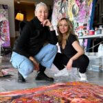 Tara Strong Instagram - When you celebrate an artist, magic happens. When you experience all of the magic @alexandragrantstudio exudes, you are showered in light. I encourage you to check out all her work & how she gives back @grantloveproject when artists see each other, love happens. Thank you for this Alexandra 🩷🩷