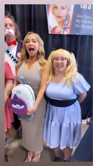 Tara Strong Instagram - The #mayor 🤣 @wasummercon #powerpuffgirls