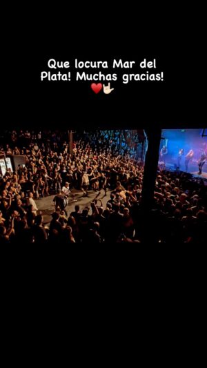 Tarja Turunen Instagram - Last night was crazy in Mar del Plata, Argentina. Thank you for the love ♥️It was magical. #pogo